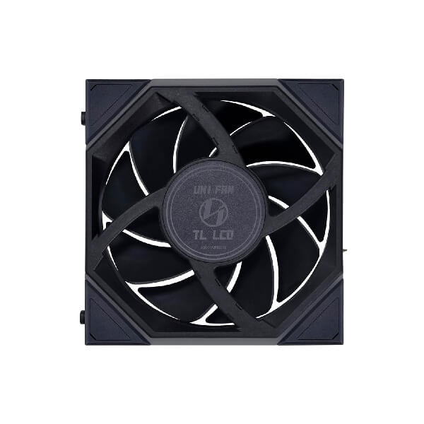 Lian Li UNI Fan TL LCD RGB 120mm Cabinet Fan, Triple Pack